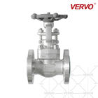 Monolithic Gate Valve Forged Stainless Steel F304 1 Inch Dn25 150lb Rf  Flanged Handwheel