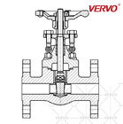 Industrial Gate Valve Flanged End Gate Valve Forged Steel F5 1 Inch Dn25 300LB Monolithic Flanged Gate Valve API602