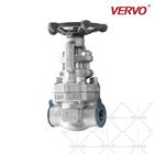 Reduce Bore Gate Valve Forged Steel Stainless Steel A182 F304 1/2 Inch Gate Valve Dn15 PN20 Npt Bolted Bonnet Stock